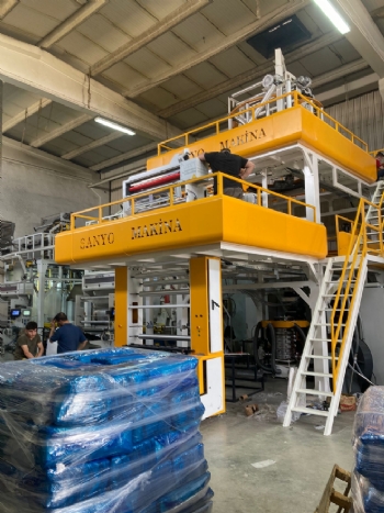 A-B-A MAX W-1400 CoEX Plastic Film Machine