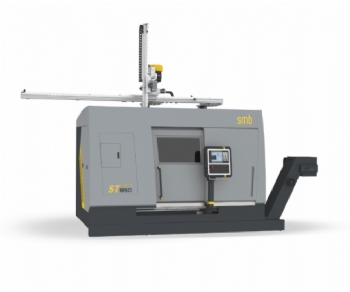 TT 850C مخرطة CNC ببرجين مع محور C
