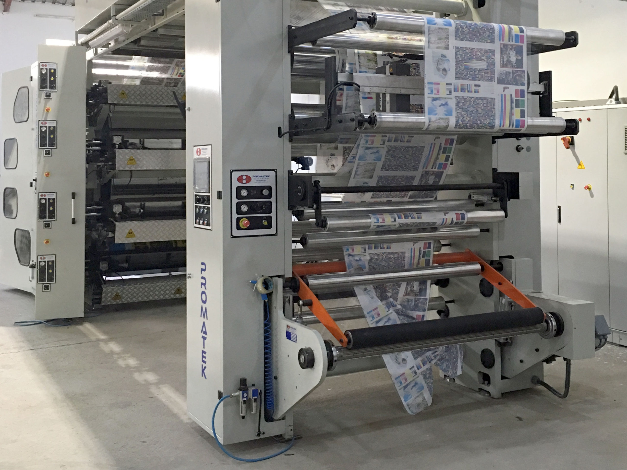 8 Colors CI Flexo Printing Machine | High Precision Central Impression ...